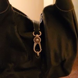 Dooney & Bourke Belvedere Lock Pebble Leather Hobo